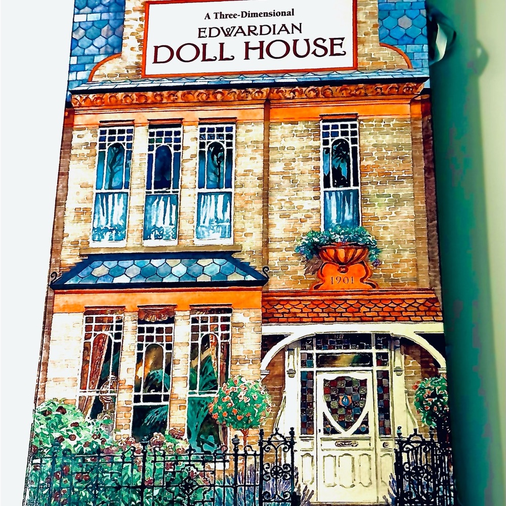 1995 THREE DIMENSIONAL EDWARDIAN DOLL HOUSE POP-UP BOOK PLAY HOUSE BOOK